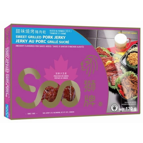 Soo Pork Jerky Sweet Grill