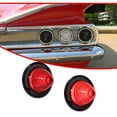 thumbnail image 3 of GTINTHEBOX Smoke Rear Red LED Tail Brake Lights 1960-1961 Impala Bel Air Biscayne El Camino, 3 of 10