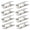 60 to 12mm, variant on 8Pcs Square Glass Clamps Frameless Glass Shelf Bracket Holder Heavy Duty Glass Clamps Clip Support Bracket Easy to Use