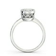 thumbnail image 3 of Meryn Jewel 14K White Gold Plated Jewelry for Gifts - 1.7 Ct Round Cut Diamond Wedding Ring - Anniversary Rings for Women - Simple Engagement Office Rings, 3 of 3