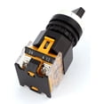 thumbnail image 3 of Ith 10A Ui 380V 3 Positions On/Off/On 4 Screw Terminals Rotary Switch 2pcs, 3 of 4