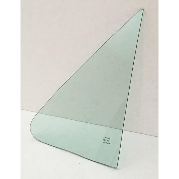 Driver Left Side Front Vent Window Vent Glass Compatible with Ford F450/F600/F700/F800/F-Super Duty 2 Door Conventional Cab 1981-1999 Models