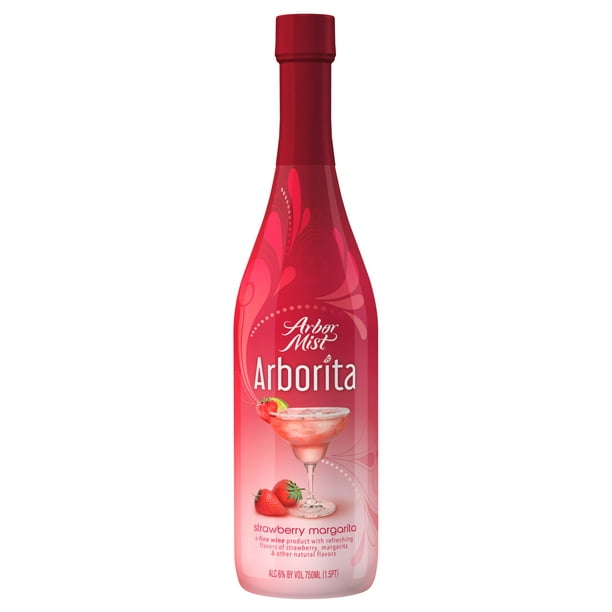 Arbor Mist Arborita Strawberry Margarita Fruit Wine 750 Ml Bottle Walmart Com Walmart Com