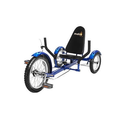 3 Wheeled Cruiser - Blue 3 Three Wheel Wheeler Bicycle Cruiser Bike Tricycle Low Rider Riding Trike