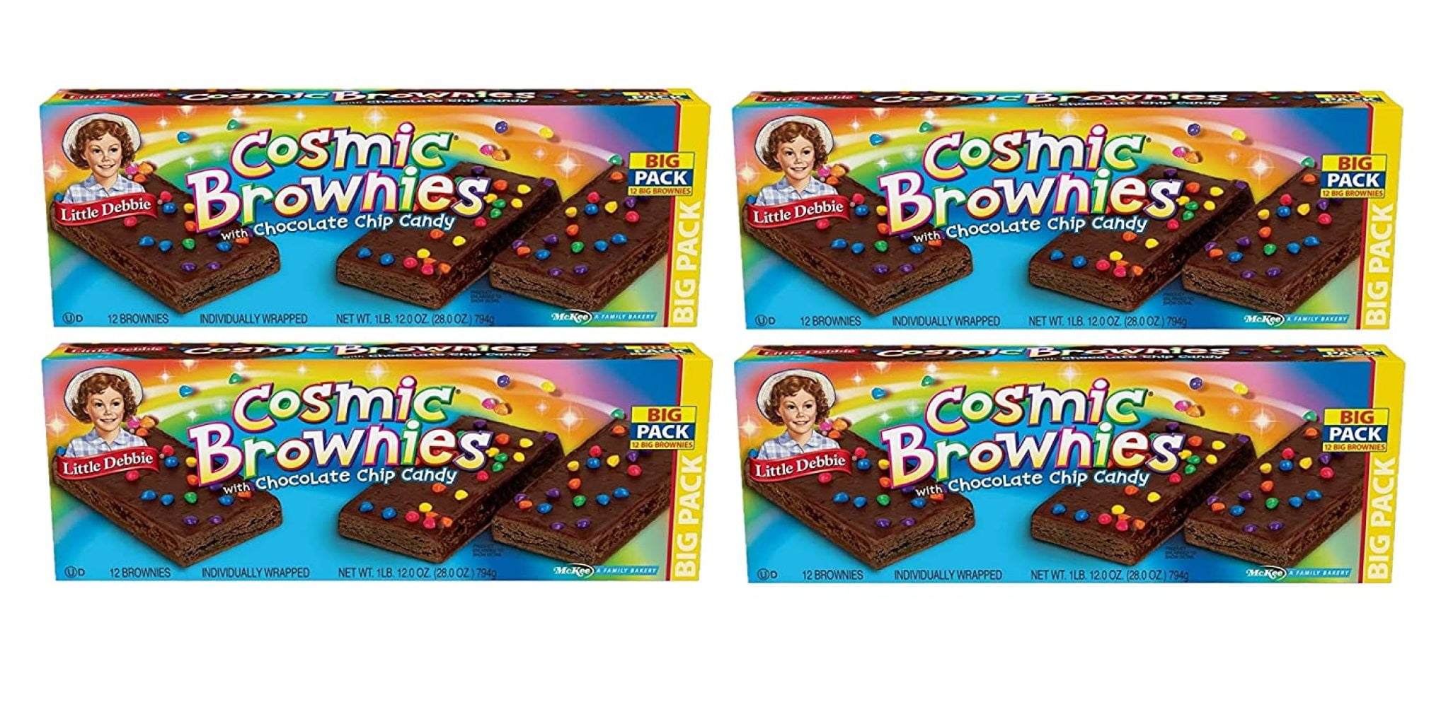 Little Debbie Big Pack Cosmic Brownies, 4 boxes