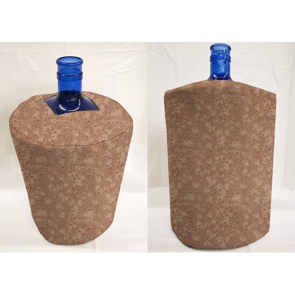 Splatter Water Bottle Cover by Penny's Needful Things (3 Gallon Cover)(Top Spout) (Chocolate Brown)