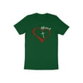 thumbnail image 6 of Blessed Heart Gift for Religious Men Women Kids Boys Girls T-Shirt Red Love Heart Blessed Birthday Holiday Presents Men Women Kids Tshirt, 6 of 10