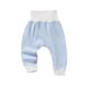 thumbnail image 1 of Odeerbi 3M-3Y Niños Niños Bloomeros de Algodón Pantalones Pantalones de Tapa Del Pañal Cute Pantalones de La Entrepierna Drop Sólido Pantalones, 1 of 5