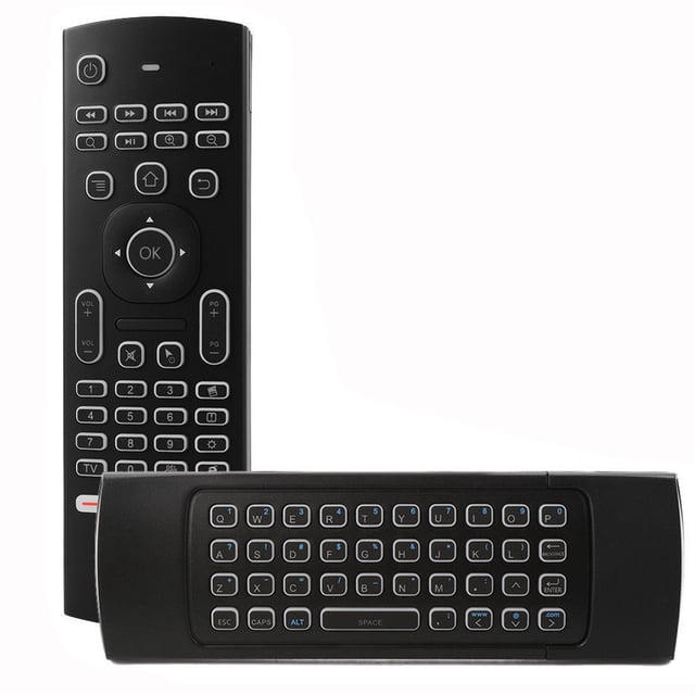 Souris à Air Rétroéclairée 2.4G Clavier Sans Fil Télécommande pour KODI TV BOX PC