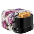 thumbnail image 6 of Yuyamidu 2 Slice Toaster Cover Rose Bread Maker Machine Cover Stain Resistant Wide Slot Appliance Cover for Kitchen Home Decoration Anti Fingerprint and Dust Cover, 6 of 7