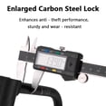 thumbnail image 3 of Ebike U-Lock with Key and Mount Holder, Water cup + Water Cup Bag + Lock Combination,Black(Free with Ebike Purchase), 3 of 7