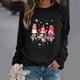 thumbnail image 1 of Pntutb suéter de cuello redondo con estampado navideño suelto de moda para mujer Pntutb Pntutb-5677, 1 of 7