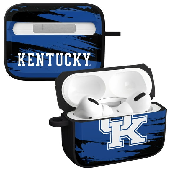 Kentucky Wildcats Paint Stripe HDX Case Cover Compatible with Apple AirPods Pro 1 & 2 by Affinity Bands