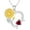 07-July, variant on Sunflower Necklaces for Mom 925 Sterling Silver Sunflower Birthstone Heart Necklaces I Love You Mom Suit Birthday Mother's Day Gifts for Women