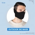thumbnail image 2 of Máscara Deportiva De Invierno Equipo De Protección A Prueba De Viento Cubierta Facial Deportiva Gris Claro qarigey OD019378-01, 2 of 6