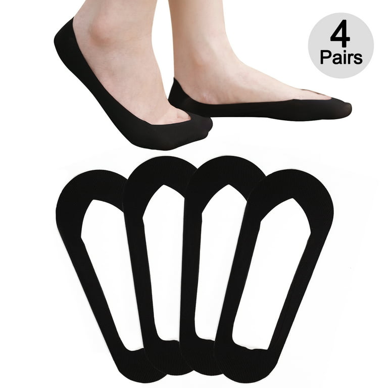 VAH No Show Socks Womens Ultra Low Cut Liner Socks Non Slip Hidden  Invisible for any size (6 Pairs black white Nude) - Yahoo Shopping