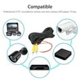 thumbnail image 3 of sweethay Cable de extensión de cámara de visión trasera de coche, grabador de marcha atrás Universal, Cable de conexión DVR Cámaras de salpicadero de coche, 3 of 6