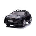thumbnail image 1 of PINGÜE® Montable Eléctrico Niños AUDI® E-Tron Sportback Licencia Oficial | Control Remoto 2.4 GHz | Batería 12V 4.5AH |8 Km/h | 2 Motores 390 |Luces LED, Música, Radio| NEGRO, 1 of 8