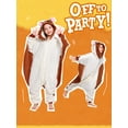 thumbnail image 5 of Flying Squirrel Onesie Pajama Kids Unisex Animal Costumes Polyester One-Piece Sleepwear for Boys and Girls 6-8Years, 5 of 6