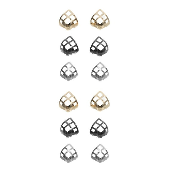 HOMEMAXS 6 Pairs High Heel Tip Protectors Shoe Tip Decoration Pointed Toe Protector Shoe Tip Guard High Heel Toe Cover Toe Cap Accessory