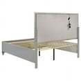 thumbnail image 5 of Coaster Veronica Wood Eastern King Platform Storage Bed Light Silver, 5 of 5