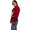 thumbnail image 2 of Suéter navideño ugly pingüinos para mujer Rev Sueter cerrado cuello redondo tejido, 2 of 4