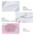 thumbnail image 2 of Yayeee Kitchen Hanging Hand Towels Set of 2 with Loop Bathroom Absorbent Tie Towel, Ice Cream Rainbow Pattern, 2 of 7