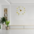 thumbnail image 3 of XmhyTop-A Wall Clocks 40cm Silent Wall Clock, DIY Wall Clock, Acrylic Wall Clock, Clock Sticker, Modern Office/Living Room Clock,1-Piece,Black, 3 of 4