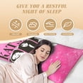 thumbnail image 4 of KATSEYE Body Pillow Cover - Pillowcases 20"x54" with Hidden Zipper Closure Soft and Breathable 1PC, 4 of 8