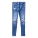 thumbnail image 1 of Jeans Rotos Mezclilla Stretch Negro Hombre, 1 of 3