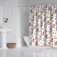 thumbnail image 2 of White Christmas Gnome Pattern Shower Curtain 84"x72" ,Bathroom Decorative Shower Curtains Set with 12 Hooks,Modern Waterproof Washable Shower Curtain, 2 of 6