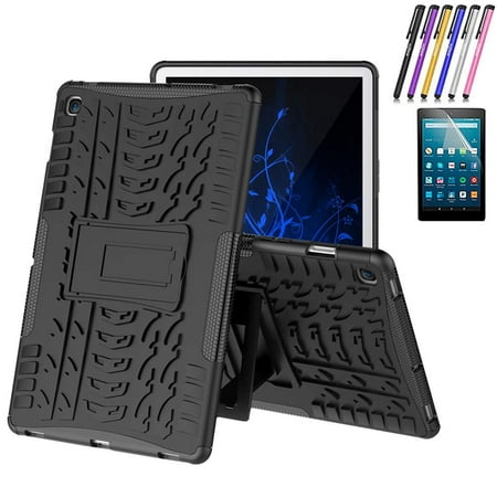 Mignova Heavy Duty Hybrid Protective Case with Kickstand Impact Resistant for Samsung Galaxy Tab S5e 10.5 inch SM-T720/ SM-T725 + Screen Protector Film and Stylus Pen 2019