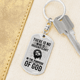 thumbnail image 6 of The Purpose Of God Stainless Steel or 18k Gold Premium Swivel Dog Tag Keychain, 6 of 10