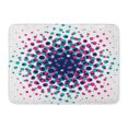 thumbnail image 1 of NUDECOR Pop Raster Halftone Spotted Graphic Pattern Doormat Floor Rug Bath Mat 23.6x15.7 inch, 1 of 1