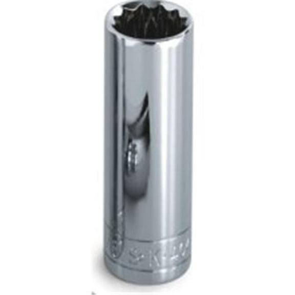 Sk Professional Tools Socket, Steel, Chrome, 9/32 in 44909