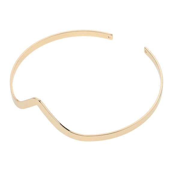 AURARMLET Adjustable Iron Upper Arm Bracelet Shaped Arm Jewelry for Daily Wear and Casual Style