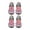 Pink, variant on Dog Boots Light Up Reflective Pet Footwear with Flame Pattern Adjustable Strap Non Paw Protector for Small Medium Large Dogs Night Outdoor Walking S