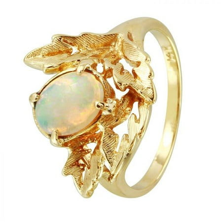 Foreli 0.75CTW Opal 14K Yellow Gold Ring