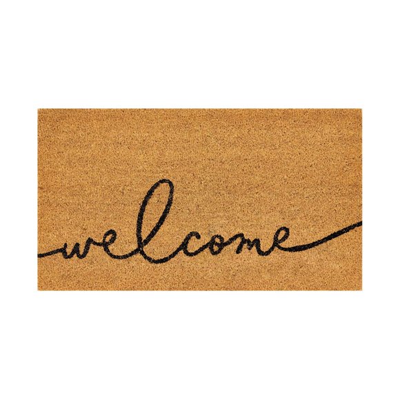 Outdoor Welcome mat - Front Door Mats Outdside Entrance, Washable Doormats Indoor Non Slip indoor Rugs for Outdoors and Indoors Entryway, Outside Back Patio Floor Entry, Home Entrance