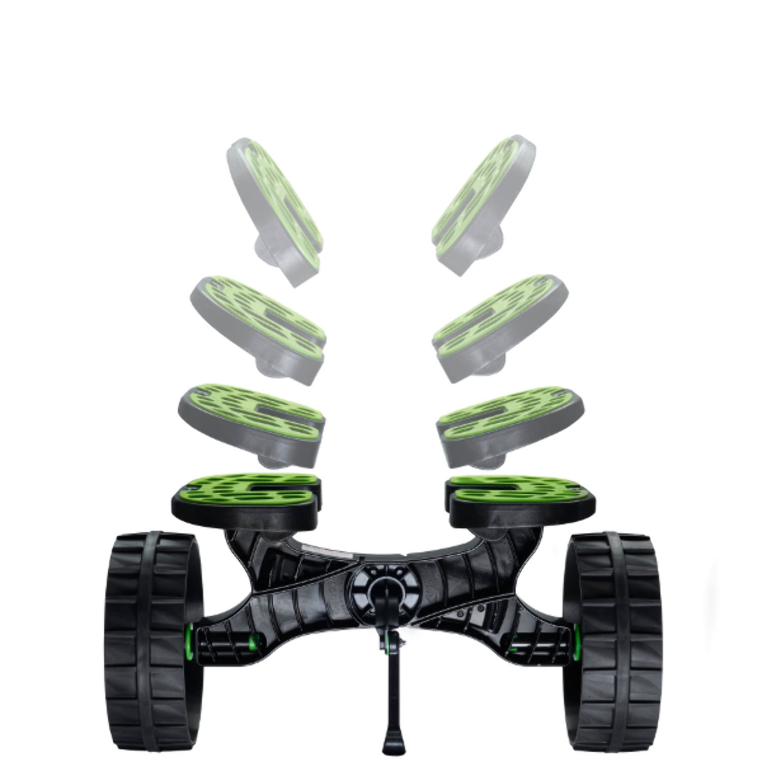 C-TUG 8796773 Nylon Kayak and Canoe Cart, Lime & Black