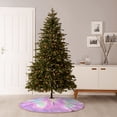 thumbnail image 6 of Sikiie Purple Sparkling Butterfly Christmas Tree Skirt, Christmas Tree Decorations, Christmas Decor, Tree Mat Decoration(30-48IN)-36", 6 of 6