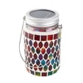 thumbnail image 4 of Luces solares de mosaico para exteriores, linternas colgantes impermeables, luces solares de mosaico para exteriores, lámparas de mesa decorativas, 4 of 7