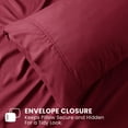 thumbnail image 5 of Sheet Set Queen - Microfiber 4 Piece Bed Sheet Set with 16-Inch Deep Pocket - Easy Care Wrinkle Free Bed Sheets, 5 of 10