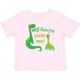 thumbnail image 3 of Inktastic My Auntie Loves Me Dinosaur Boys Baby T-Shirt, 3 of 5