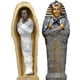 thumbnail image 1 of Adornos temáticos de momia egipcia, ataúd de sarcófago del faraón Tutankamón con estatuilla de resina de momia, 1 of 3