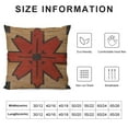 thumbnail image 5 of Nawypu  Indian Kilim Pillow Cover Jute Rug Cushion Cover Vintage Kilim Pillow Case  Authentic Cushion Case Wool Jute Cushion Cover Decorative Throw Pillows for Home Decor, 5 of 5