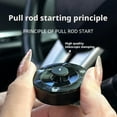 thumbnail image 5 of Car Joystick Push to Start Button Cover, Push Start Button Cover, Metal Push to Start Rocker Lever Accessories, Car Starter Engine Started Stop Button Cover for Vehicles - Color C, 5 of 10