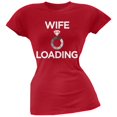 thumbnail image 1 of Wife Loading Red Soft Juniors T-Shirt, 1 of 1