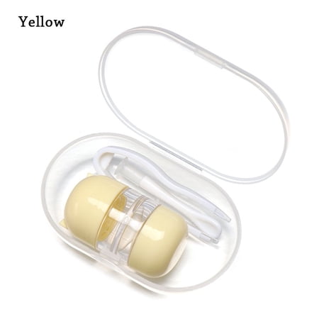 Travel Portable Cute Cartoon Organizer Container Tweezer Stick Case Set Glasses Storage Holder Contact Lens Box Contact Lens Case YELLOW