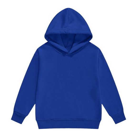 Likimi Child Toddler Girls Hoodies Solid Color Hooded Sweatshirt For Girls Long Sleeve Loose Fit Casual Soft Pullover Size 8-9 Years